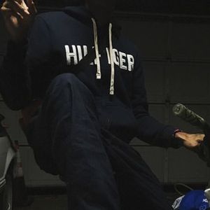 Navy Blue Tommy Hilfiger Hoodie